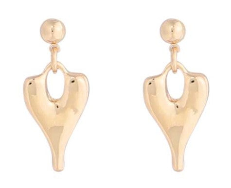 MERX EARR MELT HEART DANGLE