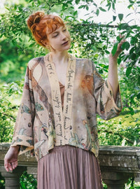 MARKET OF STARS CROPPED KIMONO