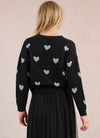 MOLLY KNIT HEART CARDIGAN