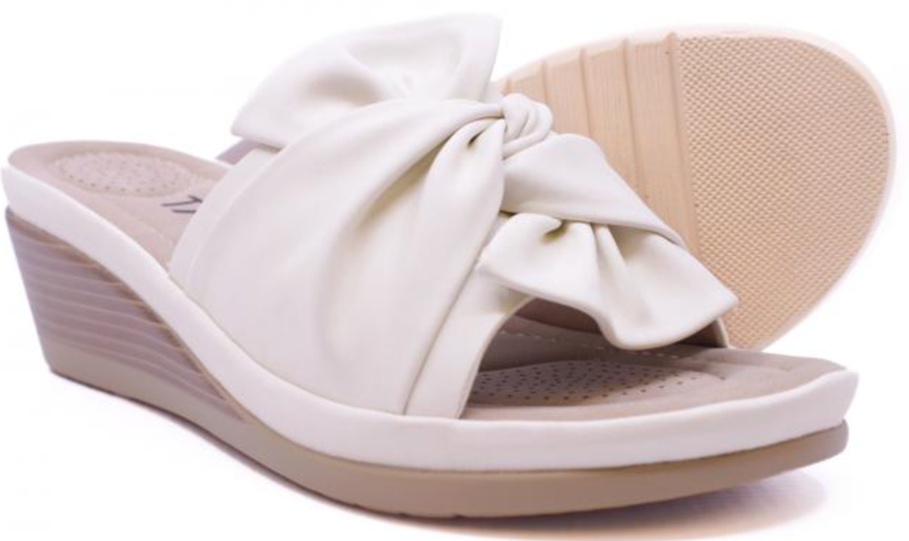 TAXI SANDAL WEDGE TWIST