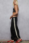 POL  WIDE LEG GAUZE JOGGER