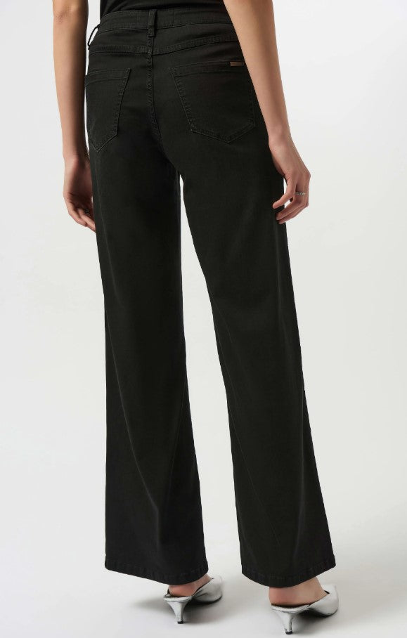 JOSEPH RIBKOFF CLASSIC WIDE LEG STRETCH JEAN