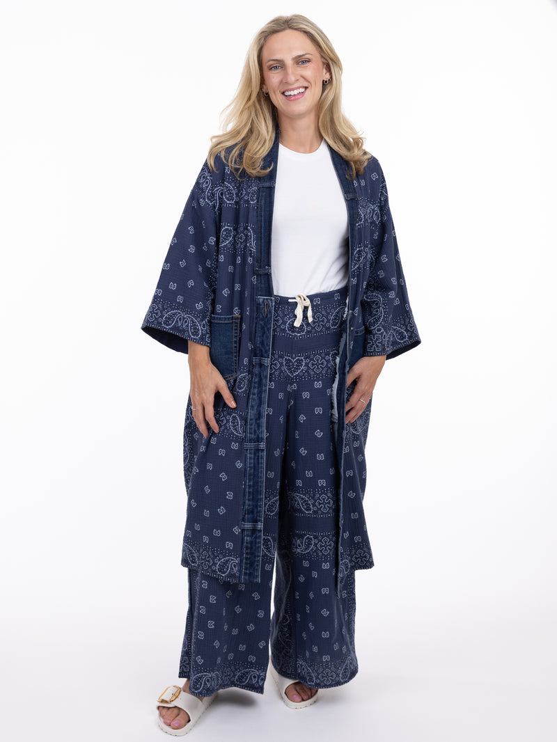 SHANNON PASSERO BANDANA LONG CARDIGAN