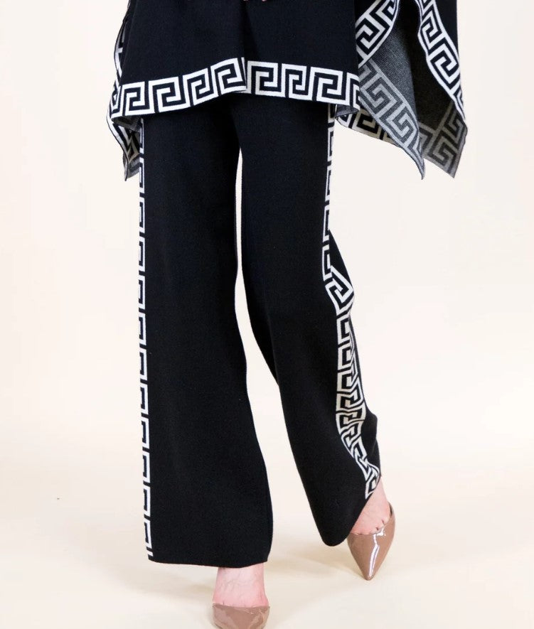 ORIG GREEK KEY PANTS