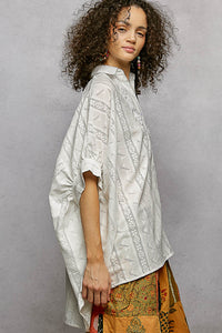POL TUNIC LACE/SEQUIN