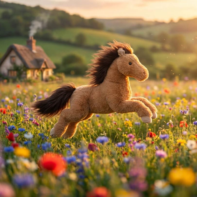 BUKOWSKI PLUSH HORSE