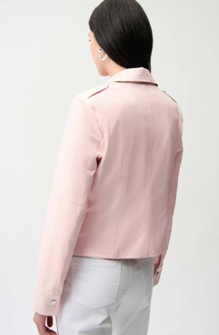 JOSEPH RIBKOFF MOTO BUCKLE JACKET