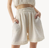 POKO SHORTS CRINKLE RELAXED