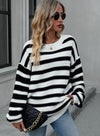 MISS S SWEATER OVERSIZED STRIPED