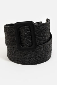 FAME BELT WIDE WOVEN