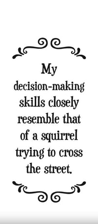 SCRUNCHY TEA TOWEL SILLY