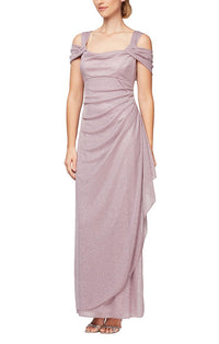 ALEX GOWN RUCHED SPARKLE