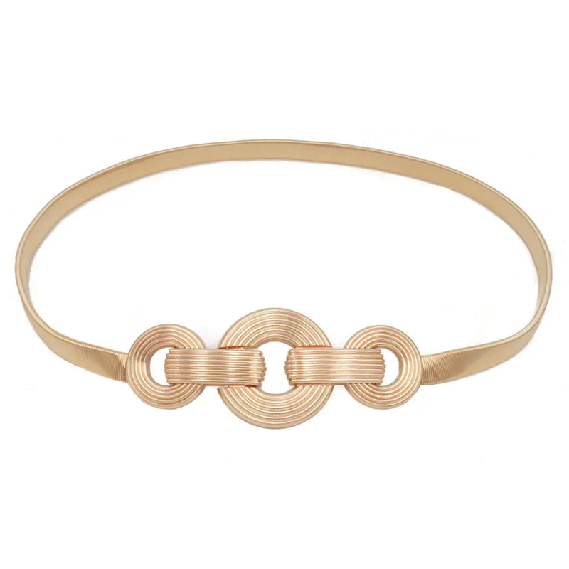 JA BELT METAL MESH CIRCLE BUCK