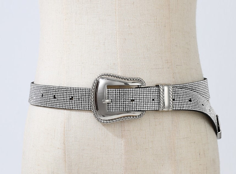 PIC BELT RHINE WESTERN STYLE BUCKLE