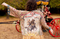 MARKET OF STARS CROPPED KIMONO