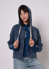 RD HOODIE DENIM LOOK
