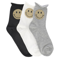 LIM SOCKS SMILEY GOLD