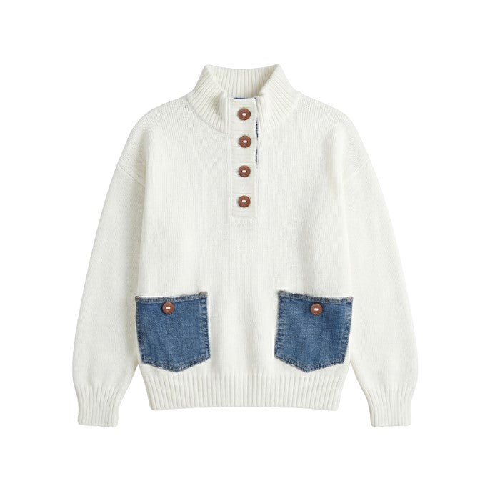 SHANNON SWEATER DOUBLE POCKET