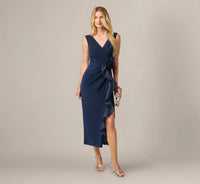 ADRIANNAP DRESS RSETTE DRAPE