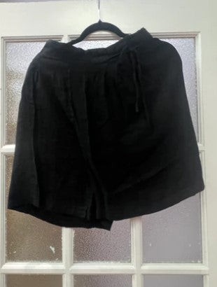 ORANGE SHORTS TIE WAIST