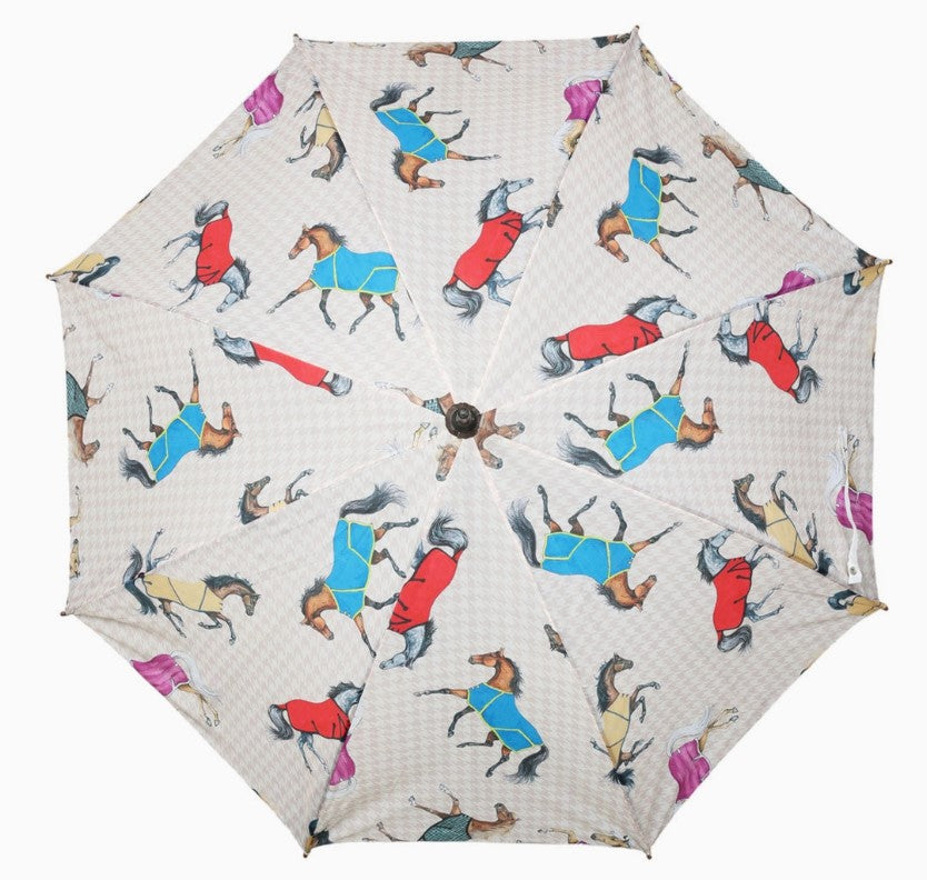 AWST UMBRELLA HORSES IN BLANKETS