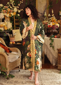 MARKET OF STARS KIMONO OPERA ROBE WITH BELT