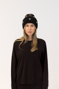 LYLA BEANIE W CRYSTALS