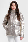 NIKKI SHORT PUFFER W PKTS
