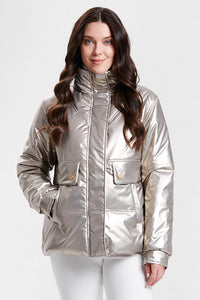 NIKKI SHORT PUFFER W PKTS