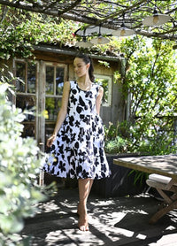 PRINTED TANK DRESS