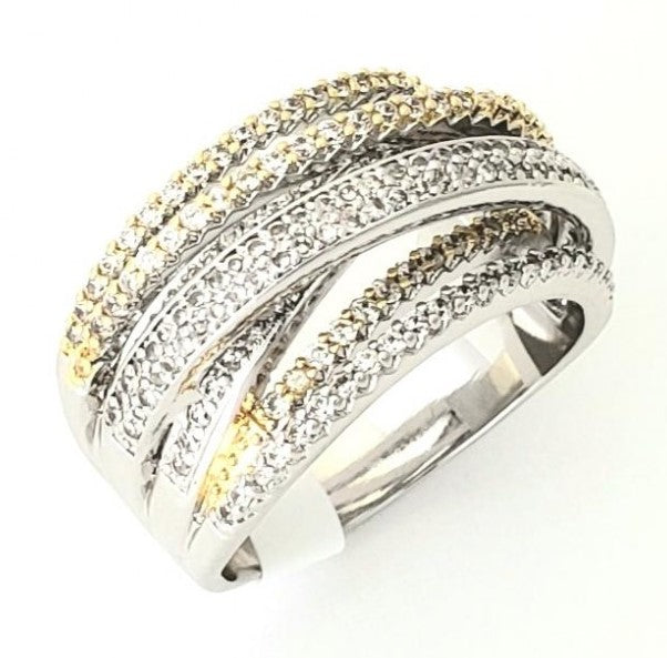 EVER RING MIXED RAISED MULTI BANDS