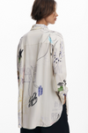 DESIGUAL PRINTED BLOUSE