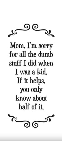 SCRUNCHY TEA TOWEL SILLY