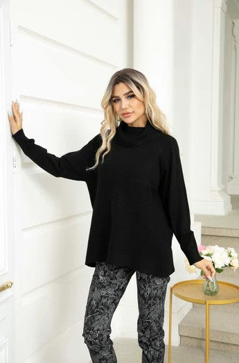 ORANGE SWEATER RIBBED REVERIE