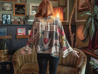 MARKET OF STARS CROPPED KIMONO