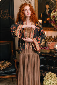 MARKET OF STARS CROPPED KIMONO