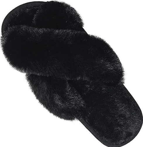 CATHERINE FAUX FUR SLIPPER