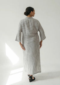 CRINKLE SHIRT DRESS