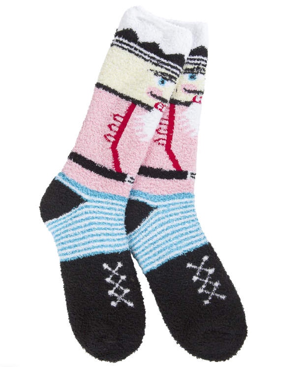 WS SOCKS HOLIDAY COZY CREW