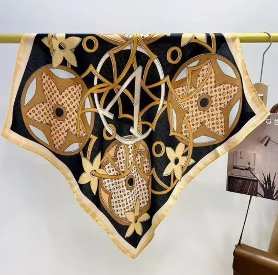 VINTAGE ORNAMENT SCARF