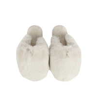 FAUX FUR SLIPPERS - PLUSH