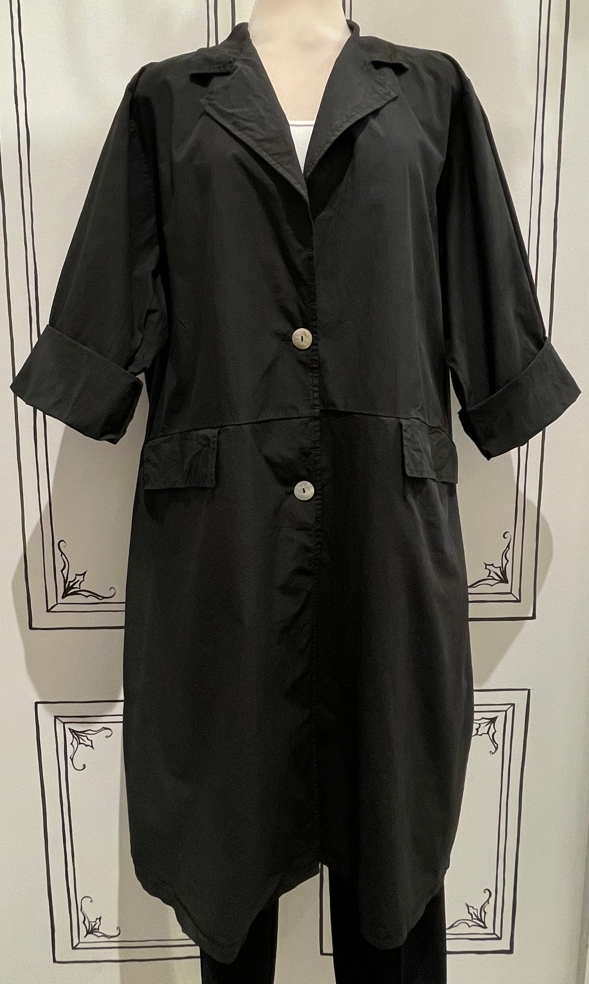 LONG JACKET WITH BUTTONS