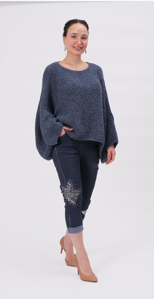 BELLA CHUNKY KNIT SWEATER