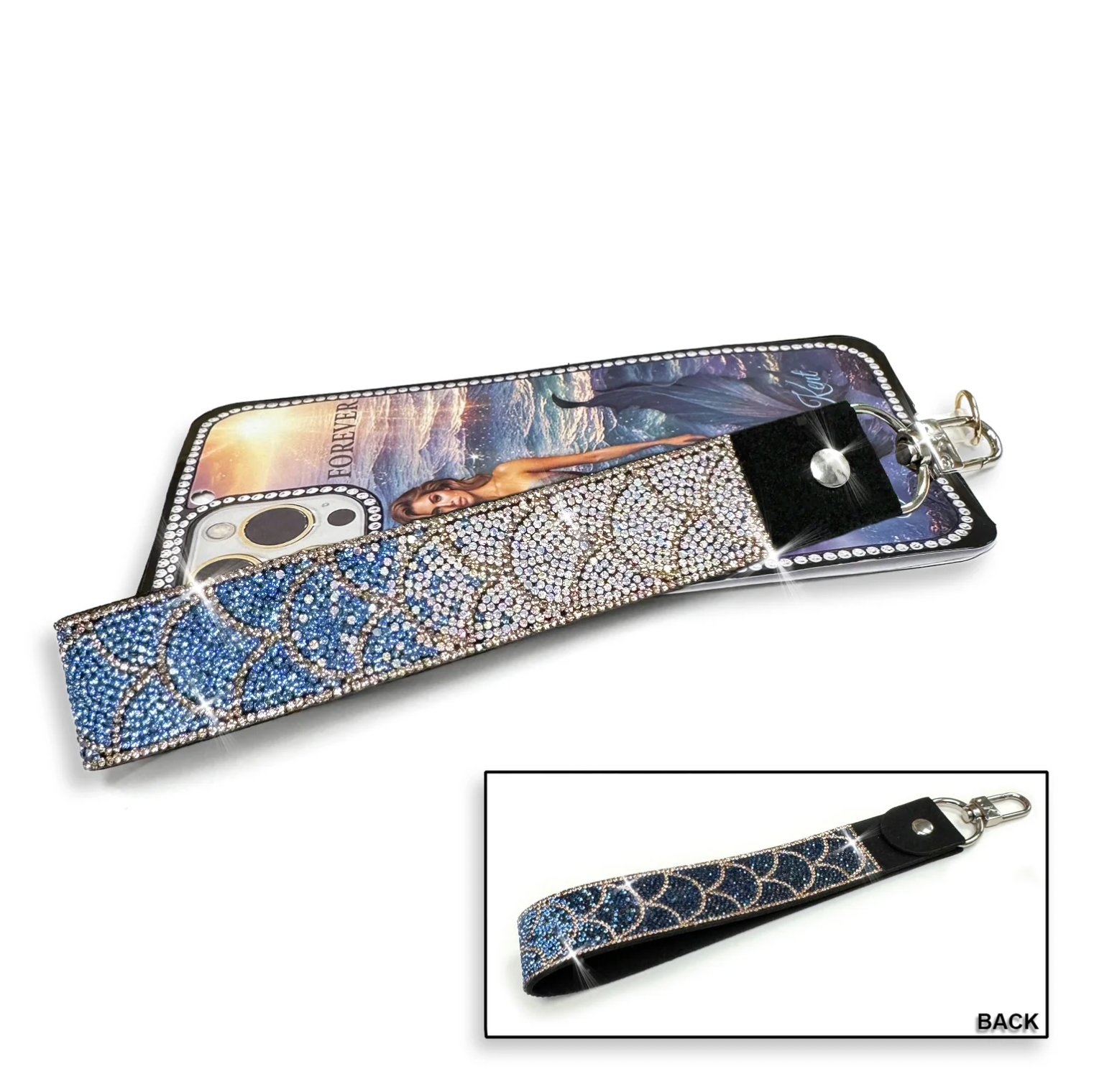 JK PHONE LANYARD WRIST MERMAID