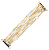 CAPE DIABLO APPLE WATCH STRAP PEARL STRETCH