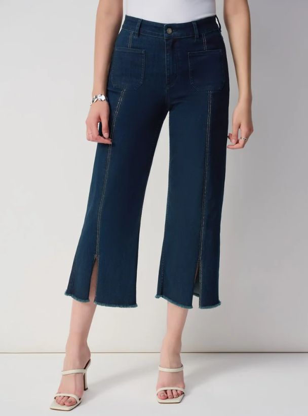 JOSEPH RIBKOFF JEANS RHINESTONE SEAM