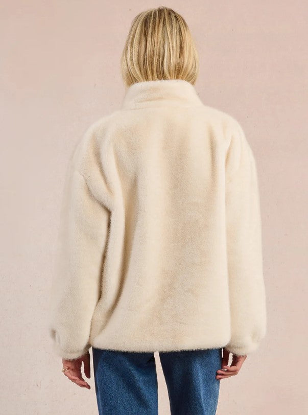 MOLLY FAUX FUR JKT ZIP