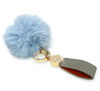 JACQUELINE KENT FAUX FUR POM POM KEYCHAIN