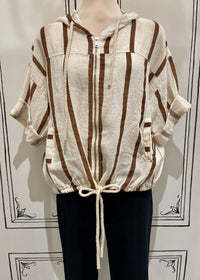 SHORT SLEEVE HOODIE