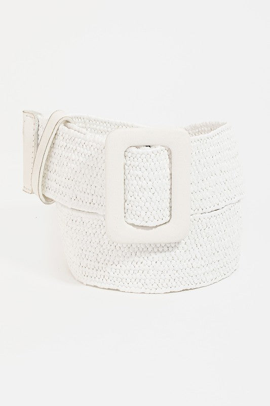 FAME BELT WIDE WOVEN